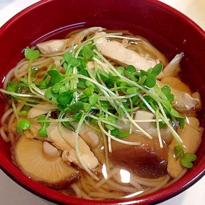 さっぱり味のささみにゅう麺